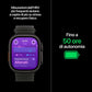 Apple Watch Ultra 4 GPS + Cellular 49mm Black Titanium Case with Burgundy Alpine Loop - L