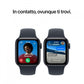 Apple Watch SE 3 GPS + Cellular 40mm Midnight Aluminium Case with Navy Blue Sport Band - M/L