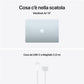MacBook Air 15'' 512 GB SSD \\ 16GB memoria chip M5 con CPU 10-core e GPU 10-core  Celeste