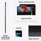 iPad Pro 11'' WI-FI 256GB con vetro standard \\ Nero