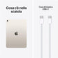 iPad Air 11" Wi-Fi 128GB - Galassia (M4)
