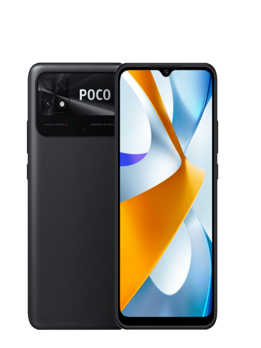 XIAOMI POCO C40 32GB 3GB RAM 4G DS POWER BLACK EU OEM