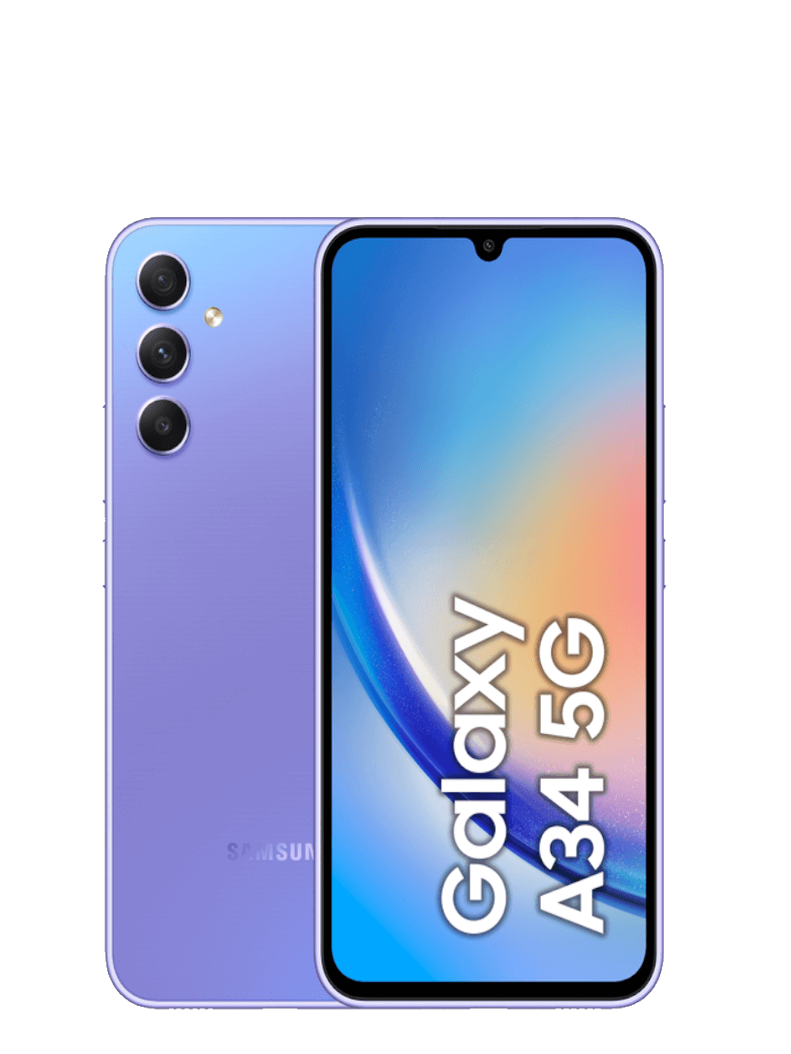 SAMSUNG A346B GALAXY A34 128GB 6RAM DUAL SIM 5G LAVENDER ITALY