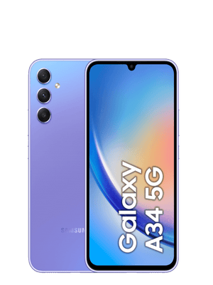 SAMSUNG A346B GALAXY A34 128GB 6RAM DUAL SIM 5G LAVENDER EU OEM