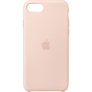 Custodia in Silicone per iPhone SE - Rosa Creta