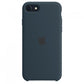 Custodia in Silicone per iPhone SE - Blu Abisso