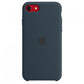 Custodia in Silicone per iPhone SE - Blu Abisso