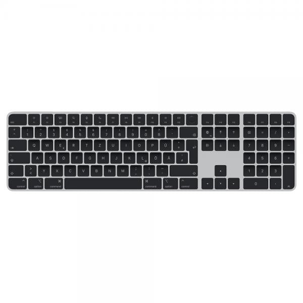 TASTIERA MAGIC KEYBOARD APPLE CON TOUCH ID E TASTIERINO NUMERICO PER MAC CON CHIP APPLE \\ NERO - TEDESCO - (MIN. 5PZ)