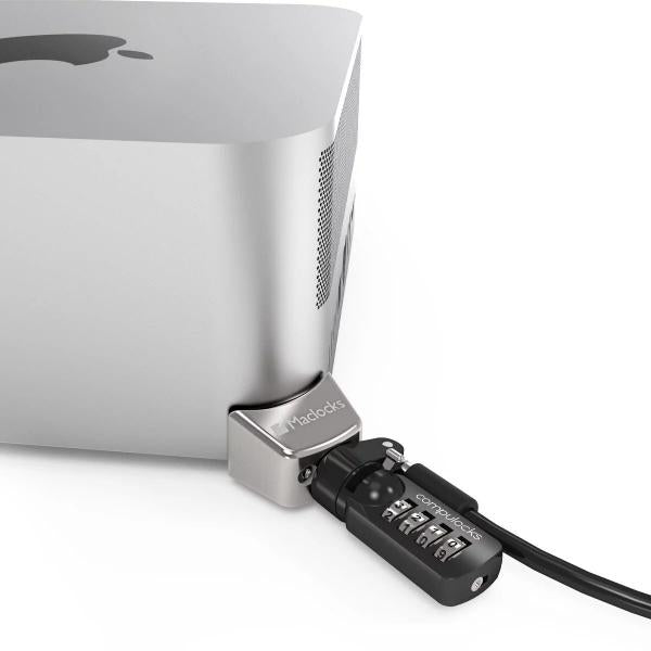 MAC STUDIO LEDGE SECURITY SLOT ADAPTER WITH COMBINATION CABLE LOCK