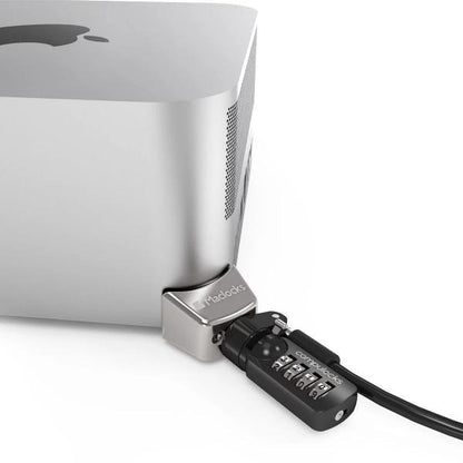 MAC STUDIO LEDGE SECURITY SLOT ADAPTER WITH COMBINATION CABLE LOCK