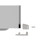MAC STUDIO LEDGE SECURITY SLOT ADAPTER WITH KEYED CABLE LOCK