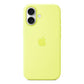 Custodia in silicone per iPhone 17 con MagSafe - Giallo neon