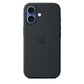 Custodia in silicone per iPhone 17 con MagSafe - Nero