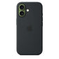 Custodia in silicone per iPhone 17 con MagSafe - Nero
