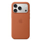 Custodia in silicone per iPhone 17 Pro con MagSafe - Terracotta