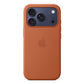 Custodia in silicone per iPhone 17 Pro con MagSafe - Terracotta