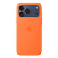 Custodia in silicone per iPhone 17 Pro Max con MagSafe - Arancione