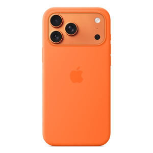 Custodia in silicone per iPhone 17 Pro Max con MagSafe - Arancione