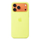 Custodia in silicone per iPhone 17 Pro Max con MagSafe - Giallo neon