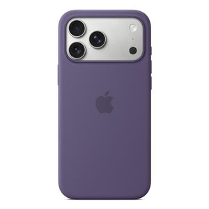 Custodia in silicone per iPhone 17 Pro Max con MagSafe- Viola nebbia