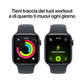 Apple Watch SE 3GPS + Cellular 44mmMidnight Aluminium Case with Midnight Sport Band - S/M