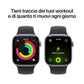 Apple Watch Series 11GPS42mmSpace Grey Aluminium Case with Black Sport Band - M/L