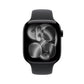 Apple Watch Series 11GPS46mmJet Black Aluminium Case with Black Sport Band - M/L