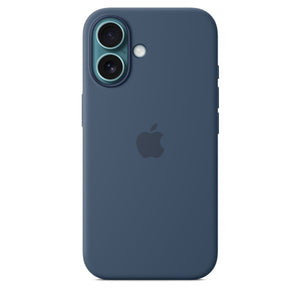 iPhone16 Silicone Case with MagSafe - Denim