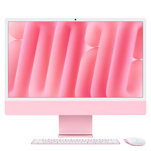 iMac 24" Retina 4.5K 512GB SSD \\ chip Apple M4 con CPU 10-core e GPU 10-core, 16GB - Rosa