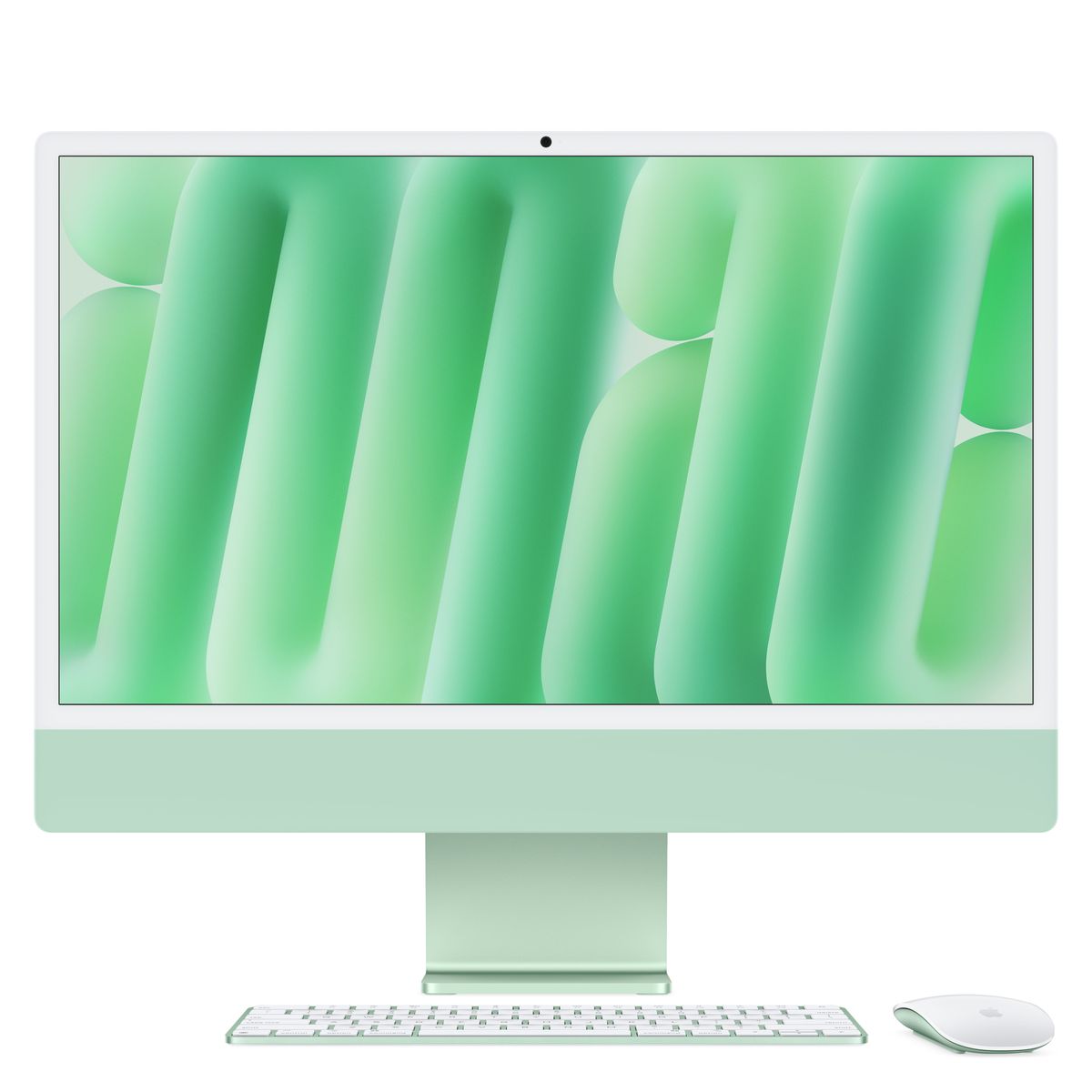 iMac 24" Retina 4.5K 256GB SSD \\ chip Apple M4 con CPU 8-core e GPU 8-core, 16GB - Verde