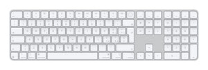 MAGIC KEYBOARD CON TOUCHID E TASTIERINO NUMERICO PER MAC CONCHIP APPLE- ITALIANO - TASTI BIANCHI